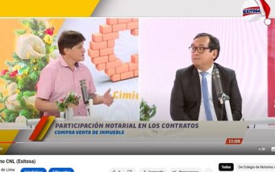CNL en TV y radio (Exitosa TV/Radio)