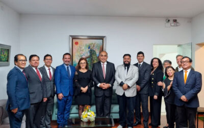 Junta Directiva CNL saluda a nuevos notarios