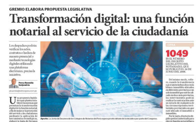 Transformación digital: una función notarial al servicio de la ciudadanía