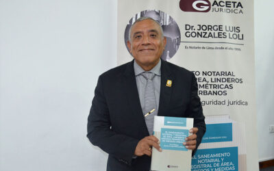 Gran asistencia a presentación de libro del notario Jorge Luis Gonzales Loli