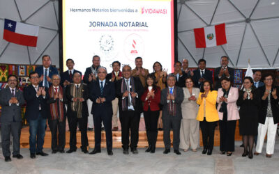 Encuentro notarial en Urubamba